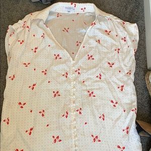 Equipment Short Sleeve Femme Button Down